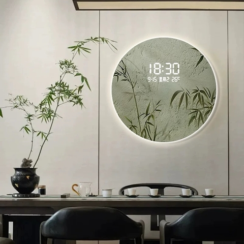 Tranh Tráng Gương Đồng Hồ LED Điện Tử - BMT DakLak | Tranh Ngọc Việt - Xưởng Tranh Đẹp Buôn Ma Thuột (BMT) DakLak