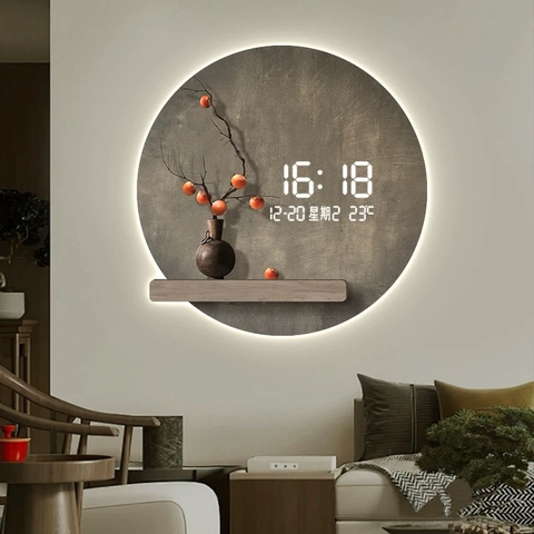 Tranh Tráng Gương Đồng Hồ LED Điện Tử - BMT DakLak | Tranh Ngọc Việt - Xưởng Tranh Đẹp Buôn Ma Thuột (BMT) DakLak