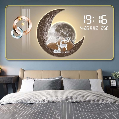 Tranh Tráng Gương Đồng Hồ LED Điện Tử - BMT DakLak | Tranh Ngọc Việt - Xưởng Tranh Đẹp Buôn Ma Thuột (BMT) DakLak