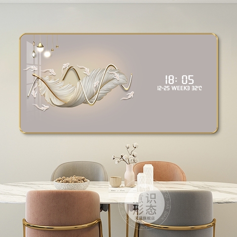 Tranh Tráng Gương Đồng Hồ LED Điện Tử - BMT DakLak | Tranh Ngọc Việt - Xưởng Tranh Đẹp Buôn Ma Thuột (BMT) DakLak