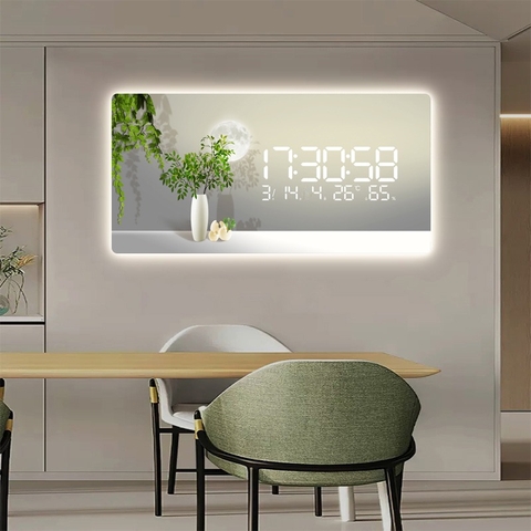 Tranh Tráng Gương Đồng Hồ LED Điện Tử - BMT DakLak | Tranh Ngọc Việt - Xưởng Tranh Đẹp Buôn Ma Thuột (BMT) DakLak