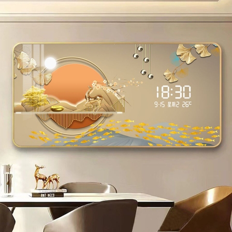 Tranh Tráng Gương Đồng Hồ LED Điện Tử - BMT DakLak | Tranh Ngọc Việt - Xưởng Tranh Đẹp Buôn Ma Thuột (BMT) DakLak