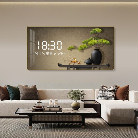 Tranh Tráng Gương Đồng Hồ LED Điện Tử - BMT DakLak | Tranh Ngọc Việt - Xưởng Tranh Đẹp Buôn Ma Thuột (BMT) DakLak