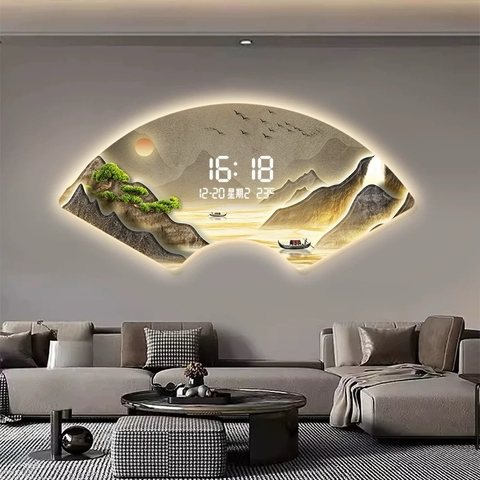 Tranh Tráng Gương Đồng Hồ LED Điện Tử - BMT DakLak | Tranh Ngọc Việt - Xưởng Tranh Đẹp Buôn Ma Thuột (BMT) DakLak