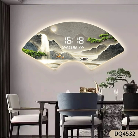 Tranh Tráng Gương Đồng Hồ LED Điện Tử - BMT DakLak | Tranh Ngọc Việt - Xưởng Tranh Đẹp Buôn Ma Thuột (BMT) DakLak