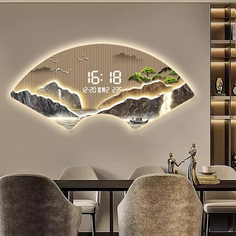 Tranh Tráng Gương Đồng Hồ LED Điện Tử - BMT DakLak | Tranh Ngọc Việt - Xưởng Tranh Đẹp Buôn Ma Thuột (BMT) DakLak