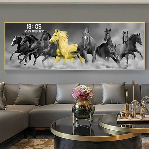 Tranh Tráng Gương Đồng Hồ LED Điện Tử - BMT DakLak | Tranh Ngọc Việt - Xưởng Tranh Đẹp Buôn Ma Thuột (BMT) DakLak