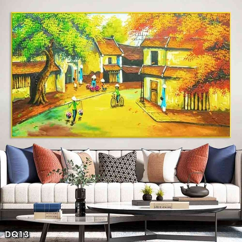 Tranh Phong Cảnh Đồng Quê | Tranh Ngọc Việt - Đắk Lắk | Tranh Ngọc Việt - Xưởng Tranh Đẹp Buôn Ma Thuột (BMT) DakLak