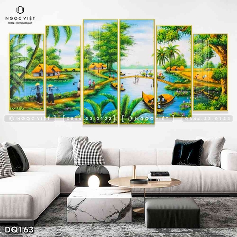 Bộ 6 Tranh Mới Đẹp | Tranh Ngọc Việt - Đắk Lắk | Tranh Ngọc Việt - Xưởng Tranh Đẹp Buôn Ma Thuột (BMT) DakLak