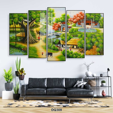 Bộ 5 Tranh Ghép Đẹp, Sang | Tranh Ngọc Việt - Đắk Lắk | Tranh Ngọc Việt - Xưởng Tranh Đẹp Buôn Ma Thuột (BMT) DakLak