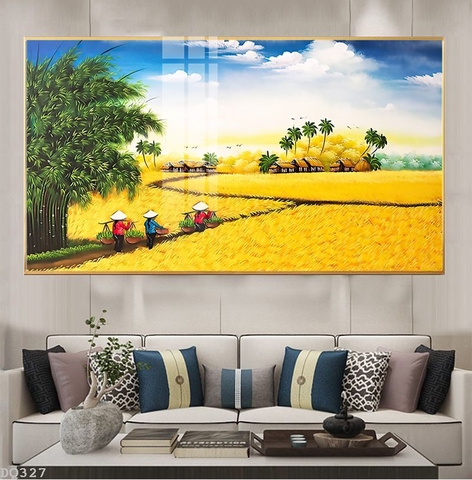 Tranh Phong Cảnh Đồng Quê | Tranh Ngọc Việt - Đắk Lắk | Tranh Ngọc Việt - Xưởng Tranh Đẹp Buôn Ma Thuột (BMT) DakLak