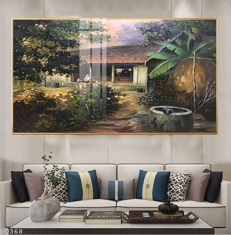 Tranh Phong Cảnh Đồng Quê | Tranh Ngọc Việt - Đắk Lắk | Tranh Ngọc Việt - Xưởng Tranh Đẹp Buôn Ma Thuột (BMT) DakLak