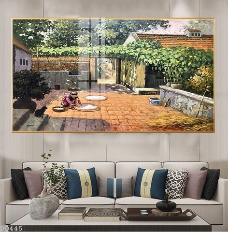 Tranh Phong Cảnh Đồng Quê | Tranh Ngọc Việt - Đắk Lắk | Tranh Ngọc Việt - Xưởng Tranh Đẹp Buôn Ma Thuột (BMT) DakLak