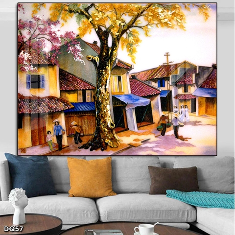 Tranh Phong Cảnh Đồng Quê | Tranh Ngọc Việt - Đắk Lắk | Tranh Ngọc Việt - Xưởng Tranh Đẹp Buôn Ma Thuột (BMT) DakLak