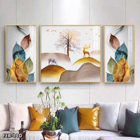 Tranh Hươu Tài Lộc | Tranh Ngọc Việt - Đắk Lắk | Tranh Ngọc Việt - Xưởng Tranh Đẹp Buôn Ma Thuột (BMT) DakLak