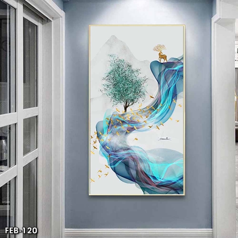 Tranh Hươu Tài Lộc | Tranh Ngọc Việt - Đắk Lắk | Tranh Ngọc Việt - Xưởng Tranh Đẹp Buôn Ma Thuột (BMT) DakLak