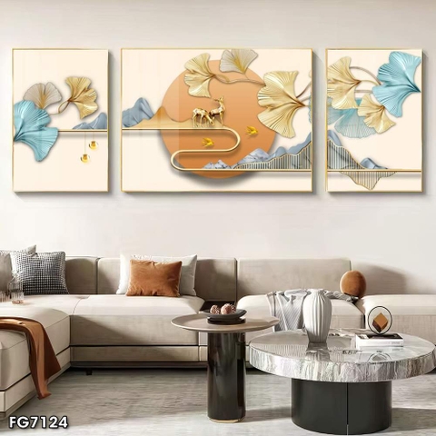 Tranh Hươu Tài Lộc | Tranh Ngọc Việt - Đắk Lắk | Tranh Ngọc Việt - Xưởng Tranh Đẹp Buôn Ma Thuột (BMT) DakLak