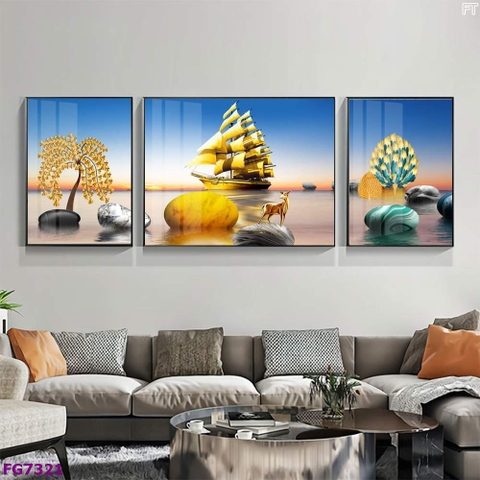 Tranh Thuận Buồm Xuôi Gió | Tranh Ngọc Việt - Đắk Lắk | Tranh Ngọc Việt - Xưởng Tranh Đẹp Buôn Ma Thuột (BMT) DakLak