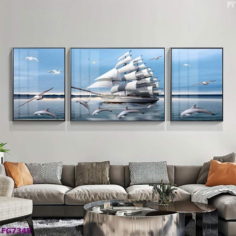 Tranh Thuận Buồm Xuôi Gió | Tranh Ngọc Việt - Đắk Lắk | Tranh Ngọc Việt - Xưởng Tranh Đẹp Buôn Ma Thuột (BMT) DakLak