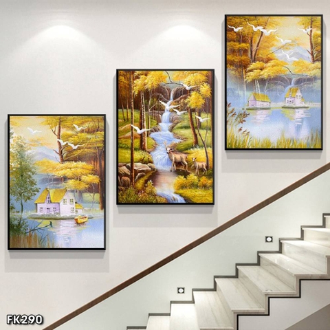 Tranh Cầu Thang Đẹp, Sang Trọng | Tranh Ngọc Việt DakLak | Tranh Ngọc Việt - Xưởng Tranh Đẹp Buôn Ma Thuột (BMT) DakLak