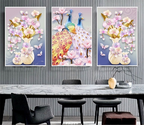 Tranh Chim Công Đẹp | Tranh Ngọc Việt - Đắk Lắk | Tranh Ngọc Việt - Xưởng Tranh Đẹp Buôn Ma Thuột (BMT) DakLak