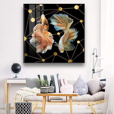 Tranh Cá Phong Thủy | Tranh Ngọc Việt - Đắk Lắk | Tranh Ngọc Việt - Xưởng Tranh Đẹp Buôn Ma Thuột (BMT) DakLak