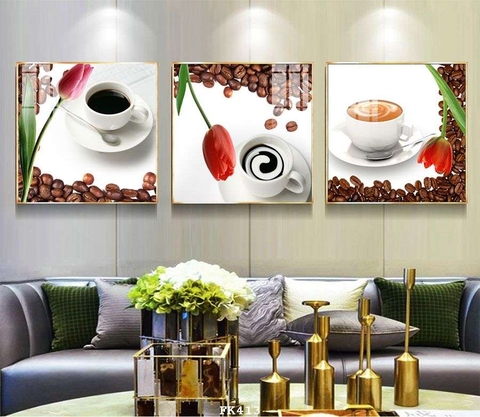 Tranh Quán Cà Phê - Coffee Shop | Tranh Ngọc Việt - Đắk Lắk | Tranh Ngọc Việt - Xưởng Tranh Đẹp Buôn Ma Thuột (BMT) DakLak