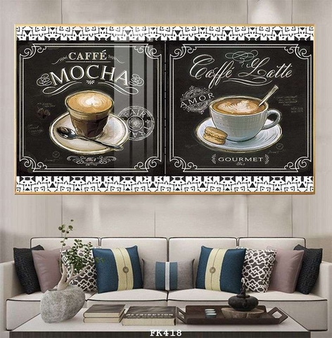 Tranh Quán Cà Phê - Coffee Shop | Tranh Ngọc Việt - Đắk Lắk | Tranh Ngọc Việt - Xưởng Tranh Đẹp Buôn Ma Thuột (BMT) DakLak