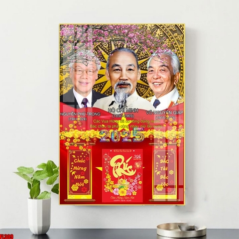 Tranh Bác Hồ - Bác Giáp - Bác Trọng | Tranh Ngọc Việt - Đắk Lắk | Tranh Ngọc Việt - Xưởng Tranh Đẹp Buôn Ma Thuột (BMT) DakLak