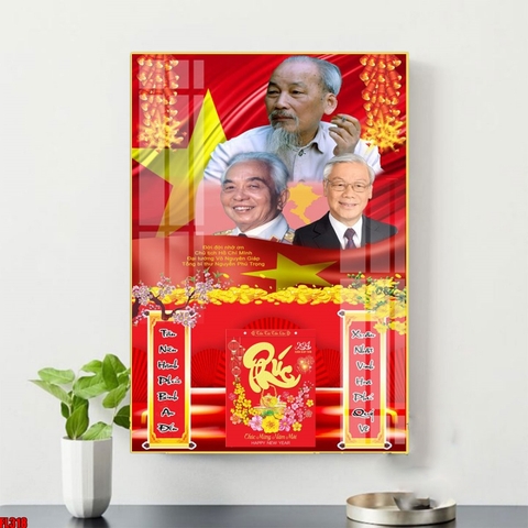 Tranh Bác Hồ - Bác Giáp - Bác Trọng | Tranh Ngọc Việt - Đắk Lắk | Tranh Ngọc Việt - Xưởng Tranh Đẹp Buôn Ma Thuột (BMT) DakLak