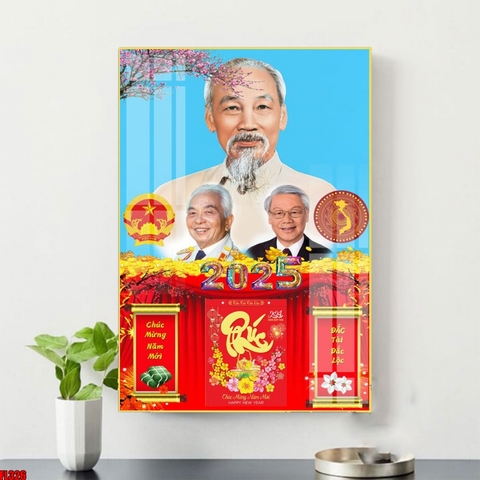 Tranh Bác Hồ - Bác Giáp - Bác Trọng | Tranh Ngọc Việt - Đắk Lắk | Tranh Ngọc Việt - Xưởng Tranh Đẹp Buôn Ma Thuột (BMT) DakLak