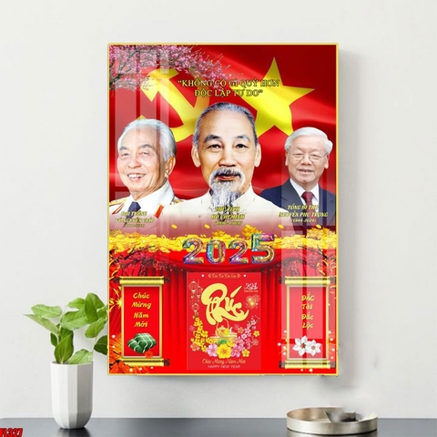 Tranh Bác Hồ - Bác Giáp - Bác Trọng | Tranh Ngọc Việt - Đắk Lắk | Tranh Ngọc Việt - Xưởng Tranh Đẹp Buôn Ma Thuột (BMT) DakLak