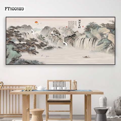 Tranh Thủy Mặc Trung Hoa | Tranh Ngọc Việt - Đắk Lắk | Tranh Ngọc Việt - Xưởng Tranh Đẹp Buôn Ma Thuột (BMT) DakLak