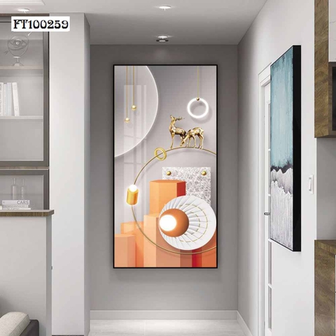 Tranh Hươu Tài Lộc | Tranh Ngọc Việt - Đắk Lắk | Tranh Ngọc Việt - Xưởng Tranh Đẹp Buôn Ma Thuột (BMT) DakLak