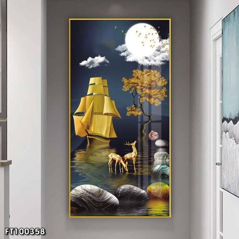 Tranh Thuận Buồm Xuôi Gió | Tranh Ngọc Việt - Đắk Lắk | Tranh Ngọc Việt - Xưởng Tranh Đẹp Buôn Ma Thuột (BMT) DakLak