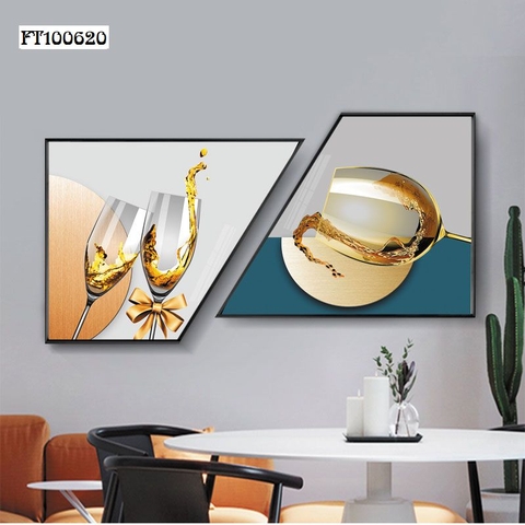 Bộ 2 Tranh Chéo Khuyết | Tranh Ngọc Việt - Đắk Lắk | Tranh Ngọc Việt - Xưởng Tranh Đẹp Buôn Ma Thuột (BMT) DakLak