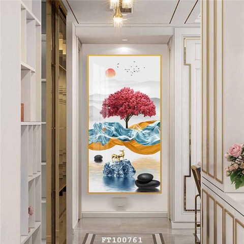 Tranh Hươu Tài Lộc | Tranh Ngọc Việt - Đắk Lắk | Tranh Ngọc Việt - Xưởng Tranh Đẹp Buôn Ma Thuột (BMT) DakLak