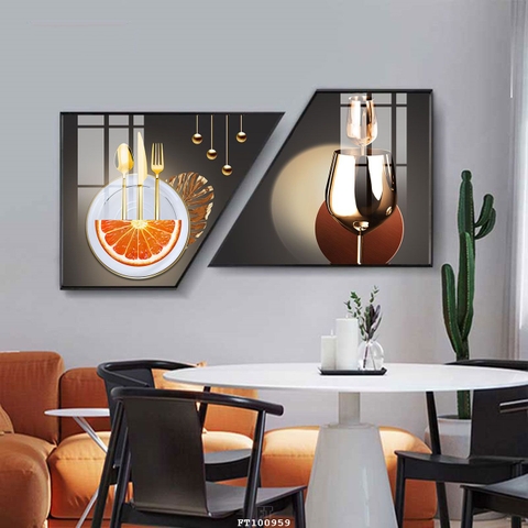 Bộ 2 Tranh Chéo Khuyết | Tranh Ngọc Việt - Đắk Lắk | Tranh Ngọc Việt - Xưởng Tranh Đẹp Buôn Ma Thuột (BMT) DakLak