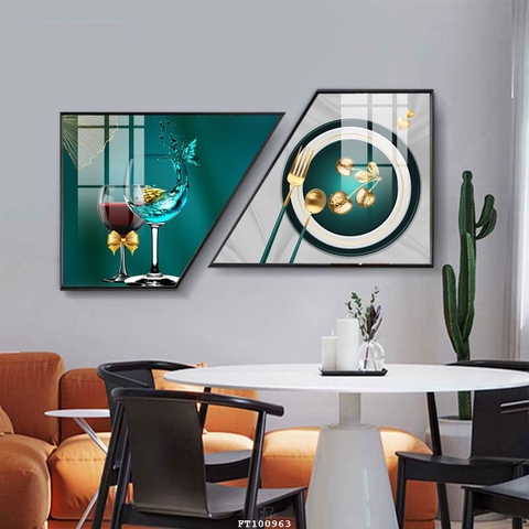 Bộ 2 Tranh Chéo Khuyết | Tranh Ngọc Việt - Đắk Lắk | Tranh Ngọc Việt - Xưởng Tranh Đẹp Buôn Ma Thuột (BMT) DakLak