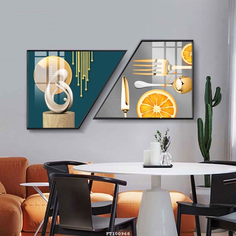 Bộ 2 Tranh Chéo Khuyết | Tranh Ngọc Việt - Đắk Lắk | Tranh Ngọc Việt - Xưởng Tranh Đẹp Buôn Ma Thuột (BMT) DakLak