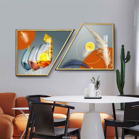 Bộ 2 Tranh Chéo Khuyết | Tranh Ngọc Việt - Đắk Lắk | Tranh Ngọc Việt - Xưởng Tranh Đẹp Buôn Ma Thuột (BMT) DakLak