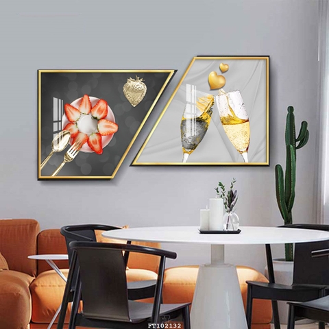 Bộ 2 Tranh Chéo Khuyết | Tranh Ngọc Việt - Đắk Lắk | Tranh Ngọc Việt - Xưởng Tranh Đẹp Buôn Ma Thuột (BMT) DakLak