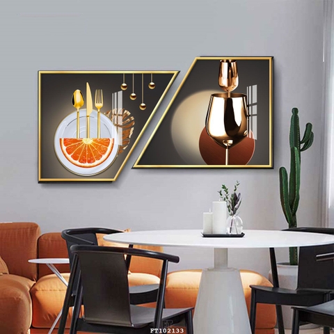 Bộ 2 Tranh Chéo Khuyết | Tranh Ngọc Việt - Đắk Lắk | Tranh Ngọc Việt - Xưởng Tranh Đẹp Buôn Ma Thuột (BMT) DakLak