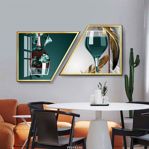 Bộ 2 Tranh Chéo Khuyết | Tranh Ngọc Việt - Đắk Lắk | Tranh Ngọc Việt - Xưởng Tranh Đẹp Buôn Ma Thuột (BMT) DakLak