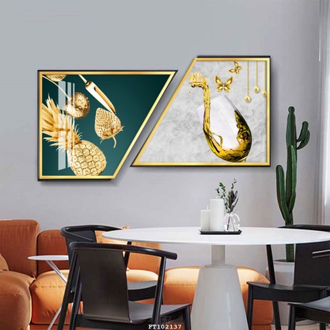 Bộ 2 Tranh Chéo Khuyết | Tranh Ngọc Việt - Đắk Lắk | Tranh Ngọc Việt - Xưởng Tranh Đẹp Buôn Ma Thuột (BMT) DakLak