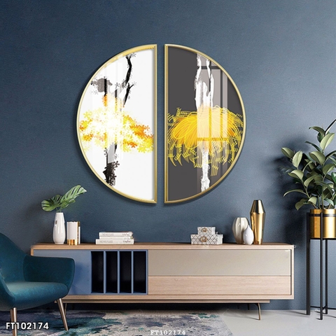 Tranh Bán Nguyệt Mới | Tranh Ngọc Việt - Đắk Lắk | Tranh Ngọc Việt - Xưởng Tranh Đẹp Buôn Ma Thuột (BMT) DakLak