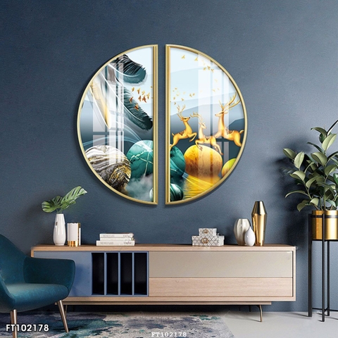 Tranh Bán Nguyệt Mới | Tranh Ngọc Việt - Đắk Lắk | Tranh Ngọc Việt - Xưởng Tranh Đẹp Buôn Ma Thuột (BMT) DakLak