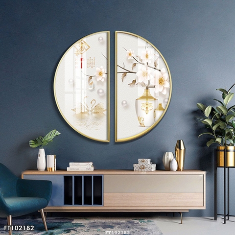 Tranh Bán Nguyệt Mới | Tranh Ngọc Việt - Đắk Lắk | Tranh Ngọc Việt - Xưởng Tranh Đẹp Buôn Ma Thuột (BMT) DakLak