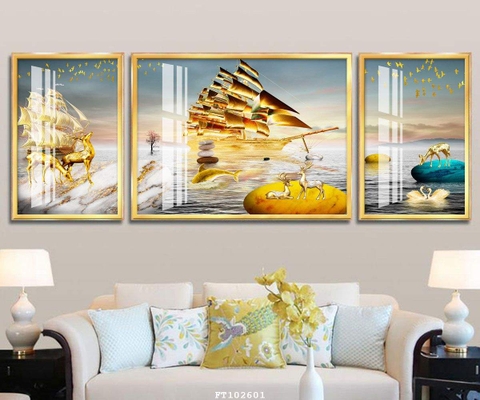 Tranh Thuận Buồm Xuôi Gió | Tranh Ngọc Việt - Đắk Lắk | Tranh Ngọc Việt - Xưởng Tranh Đẹp Buôn Ma Thuột (BMT) DakLak