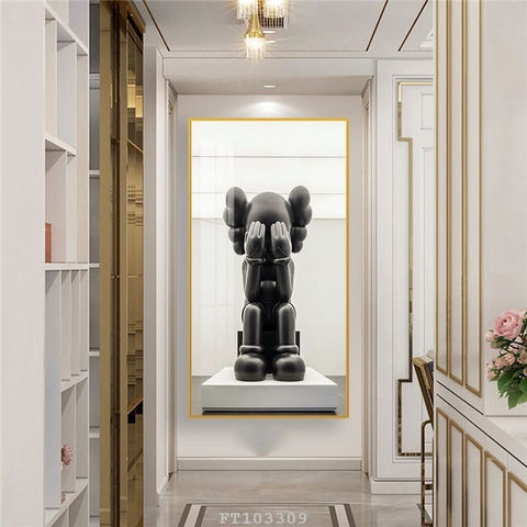 Tranh Gấu Bearbrick - KAWS | Tranh Ngọc Việt - Đắk Lắk | Tranh Ngọc Việt - Xưởng Tranh Đẹp Buôn Ma Thuột (BMT) DakLak